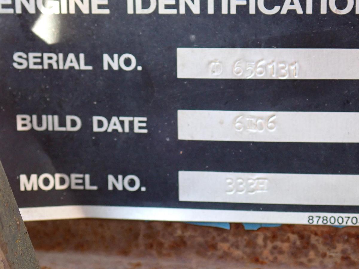 Used Ford 333H Diesel Engine 201 BACKHOE