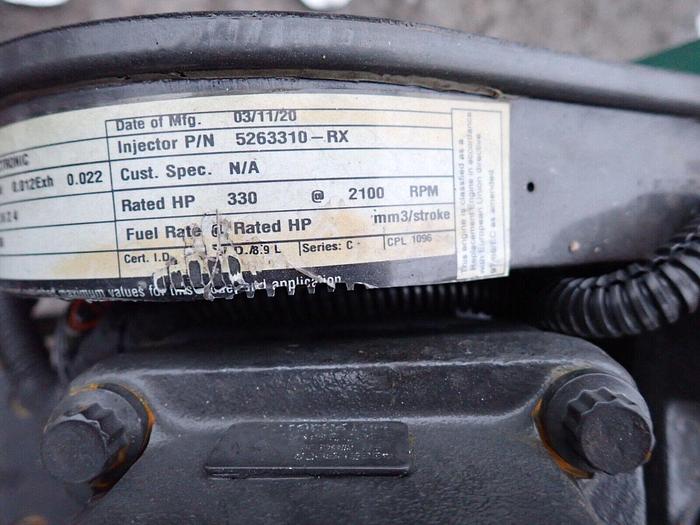 Used Cummins ISL9 Turbo Diesel Engine RUNS MINT! LOW MILES! ISL 8.9 CPL 1096 Truck