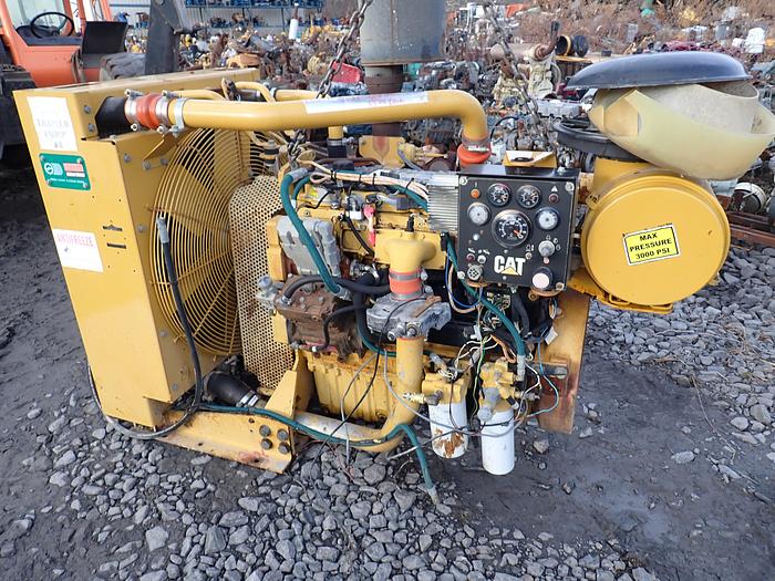 Used 2007 CAT C7 Industrial Diesel Power Unit 225 HP LOW HOURS!