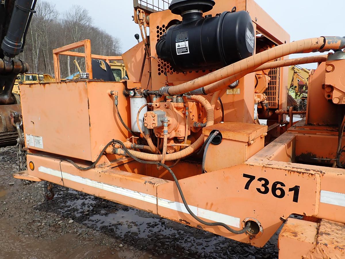 Used 2007 Wagner-Smith T-1DP-300 Single Drum Cable Puller 