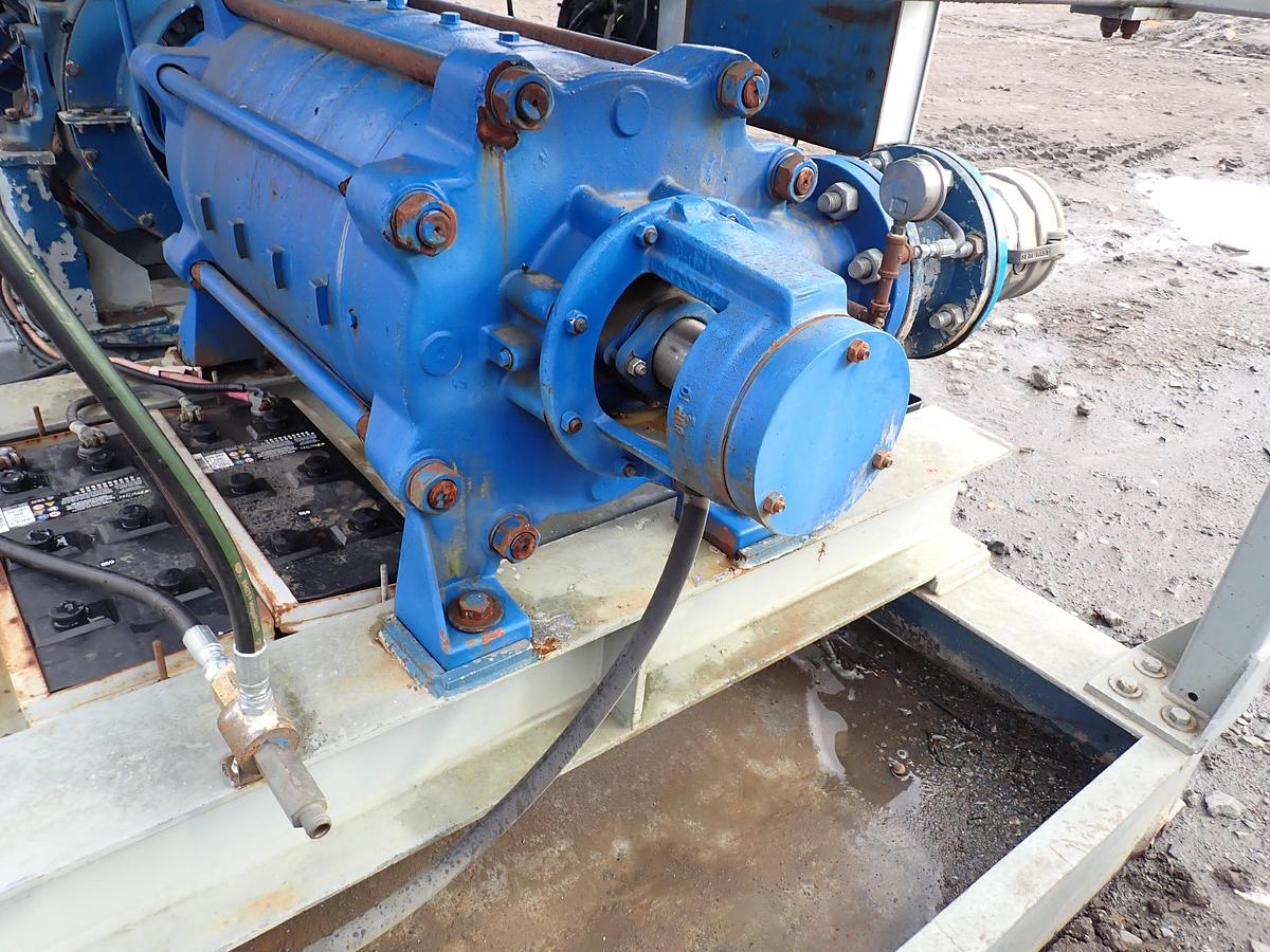 Used Thompson 6MS 6x4 High Pressure Multi Stage Water Pump