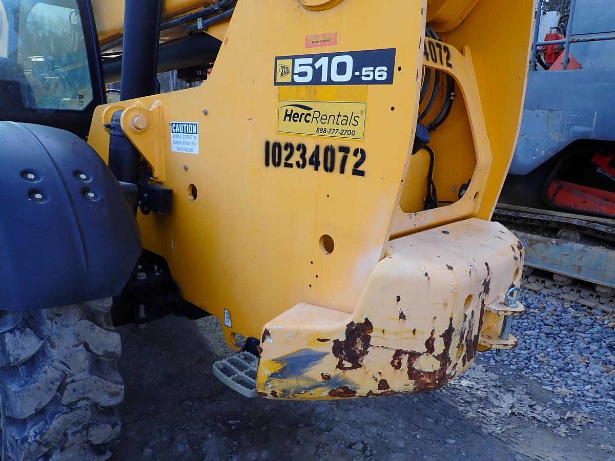Used 2018 JCB 510-56 10K Telehandler