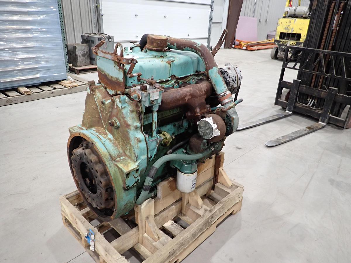 Used Detroit Diesel 4-53T Turbo Diesel Truck Engine
