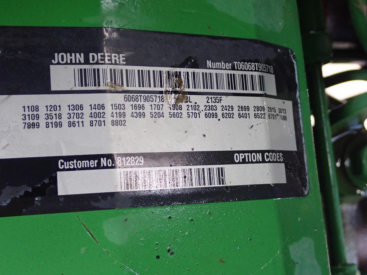 Used 2002 John Deere 6068TF150 Irrigation Power Unit