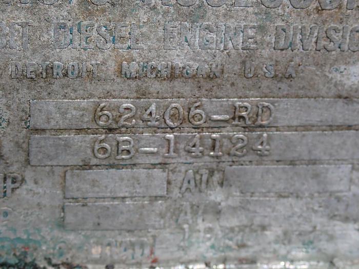 Used Detroit Diesel 6-110 Power Unit 62406-RD