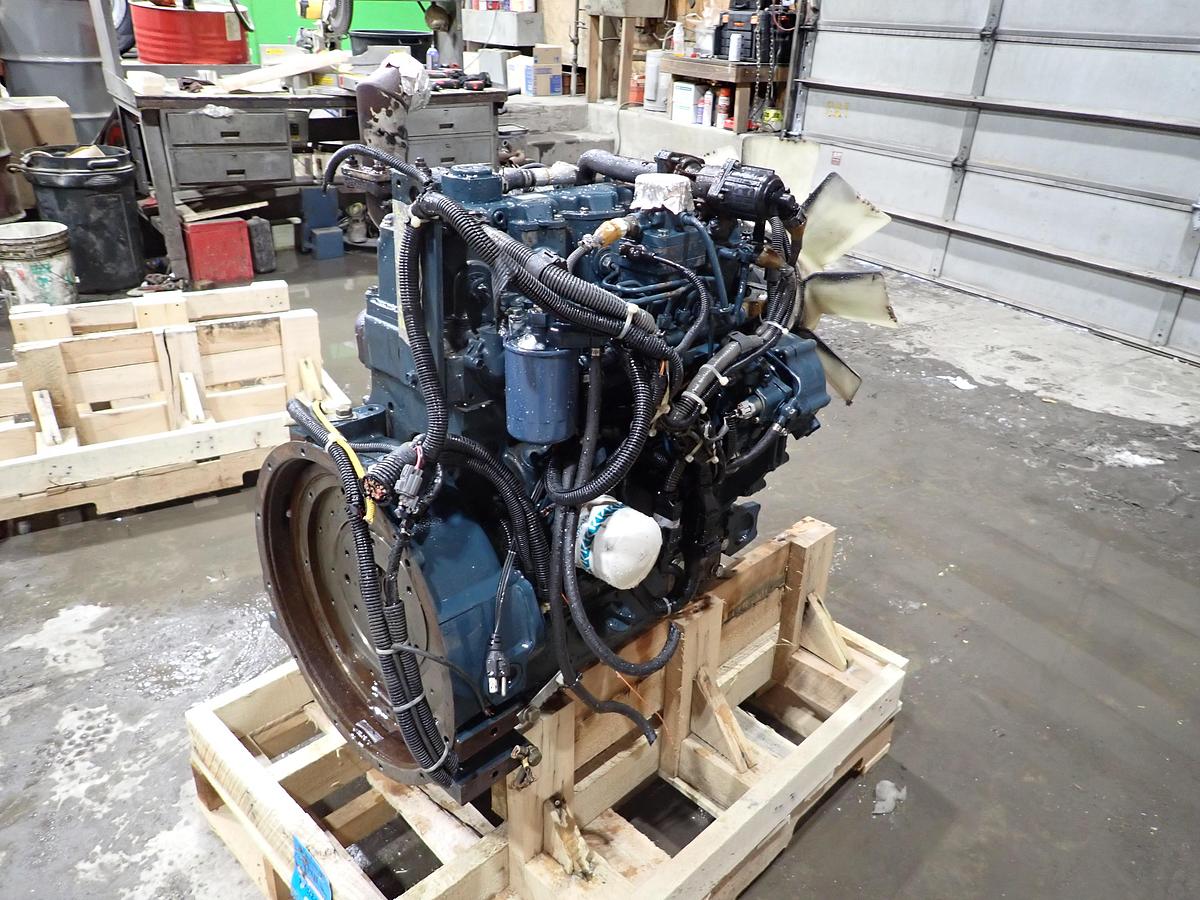 Used Kubota V3800-DI-TI-BG-ET01 Diesel Engine