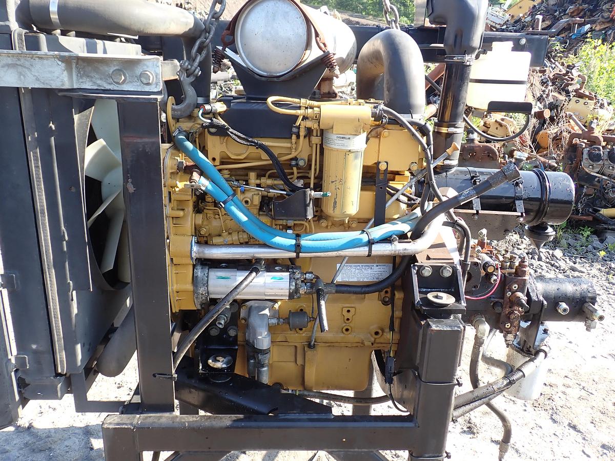 Used 2007 CAT 3054C Diesel Engine Power Unit 871 HOURS!