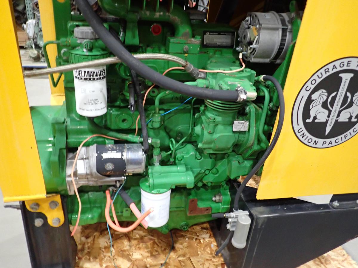 Used 2014 John Deere 4045TF280 LOW HOUR Diesel Engine POWER UNIT