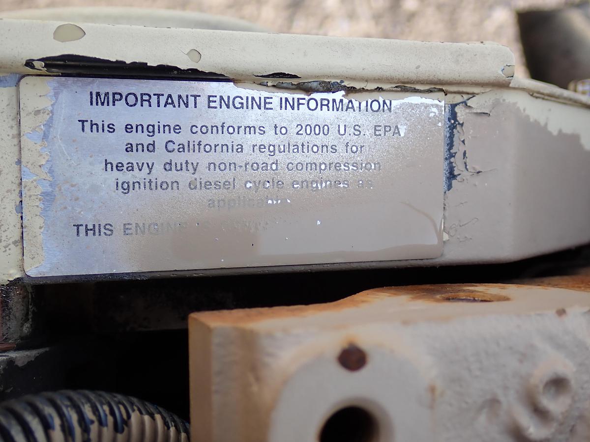 Used 2000 Cummins 4BTA 3.9 Diesel Engine 110 HP CPL 2351