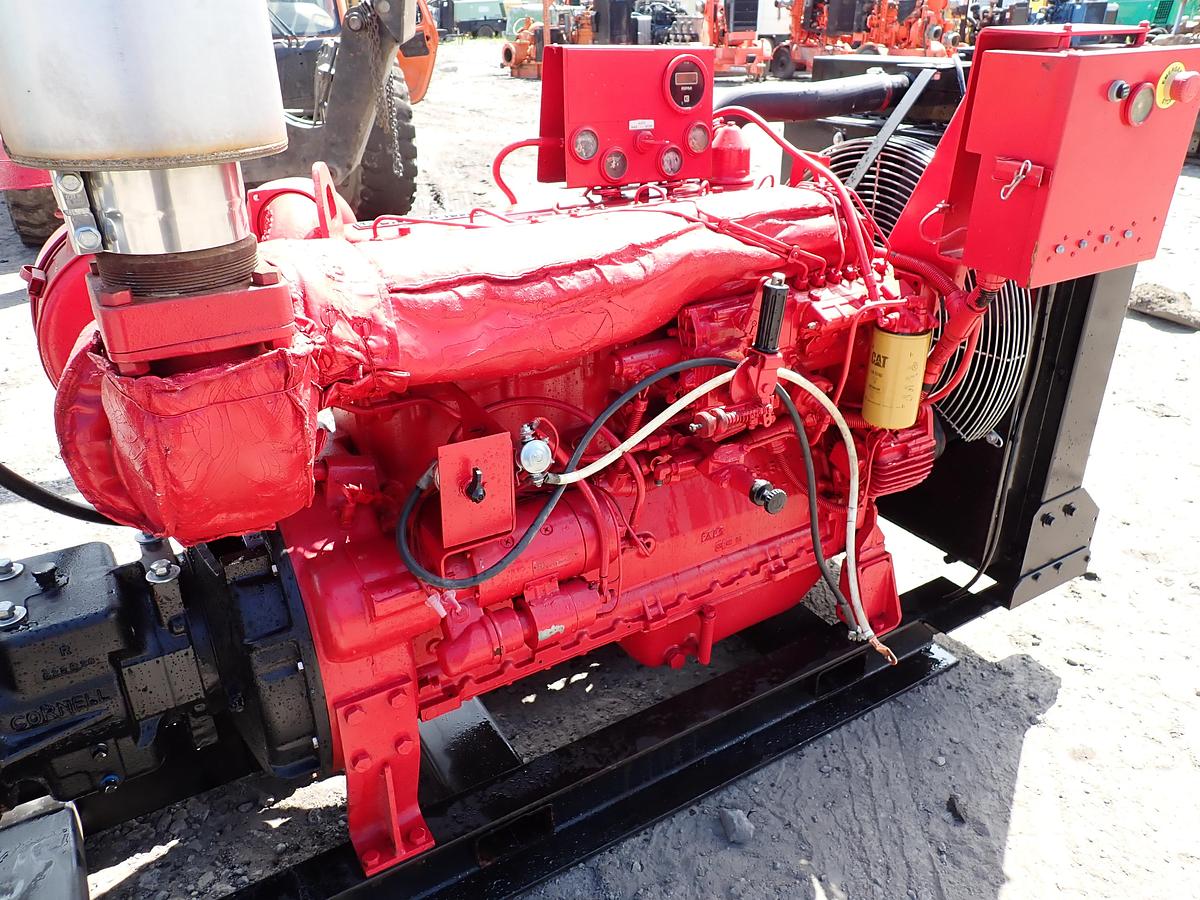 Used Cornell 8H-RP-EM18 10X8 Water Pump CAT 3306 DIESEL