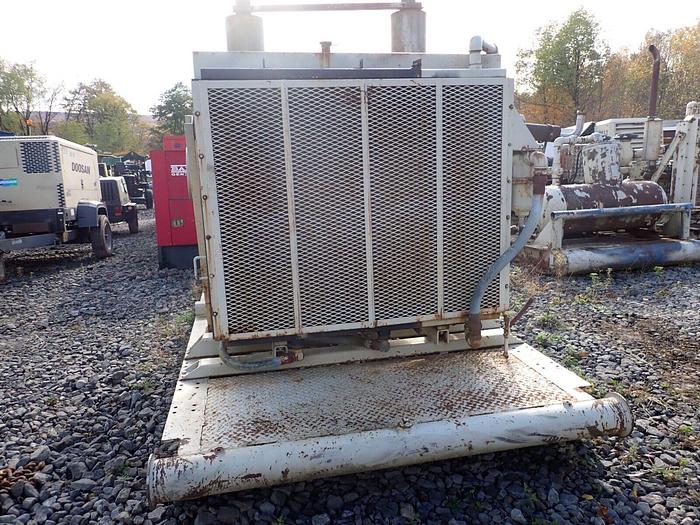 Used Quincy 850/200 Air Compressor 850 CFM Detroit Diesel 8V71 Skid Mounted 200 PSI!
