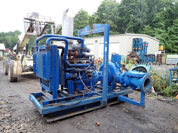 Used Cornell 6NHTB 10" Water Pump RUNS MINT! VIDEO! Thompson 10x6 Dewatering DIESEL