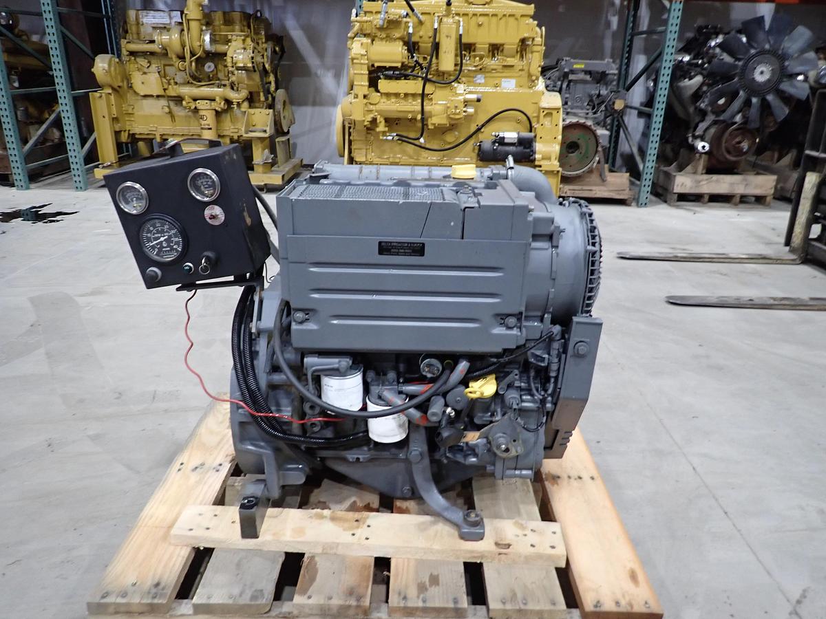 Used 2009 Deutz D2011 L03I Diesel Engine POWER UNIT w/ PANEL
