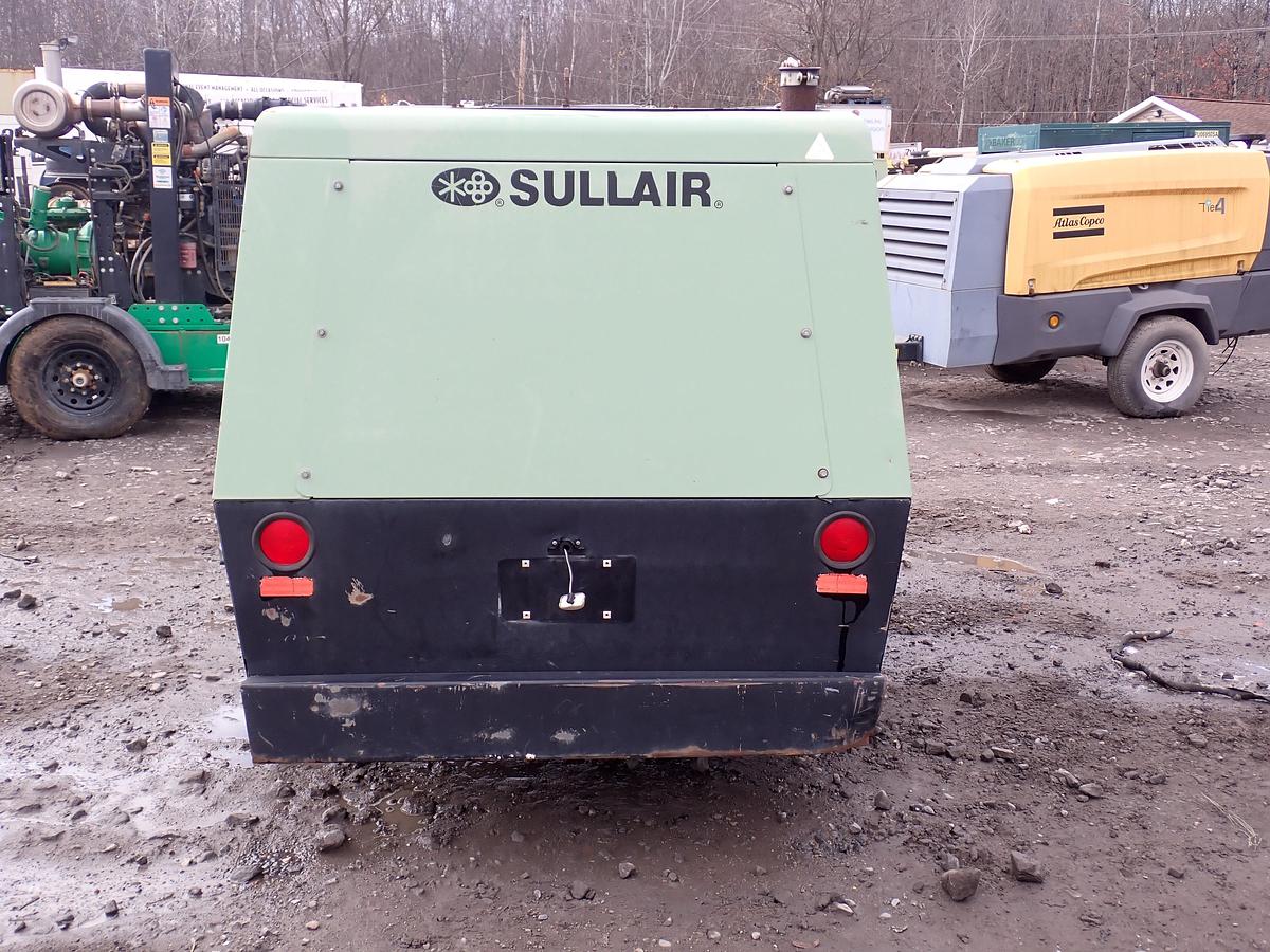 Used 2008 Sullair 375HH 375 CFM Air Compressor 200 PSI 49 ORIGINAL HOURS!