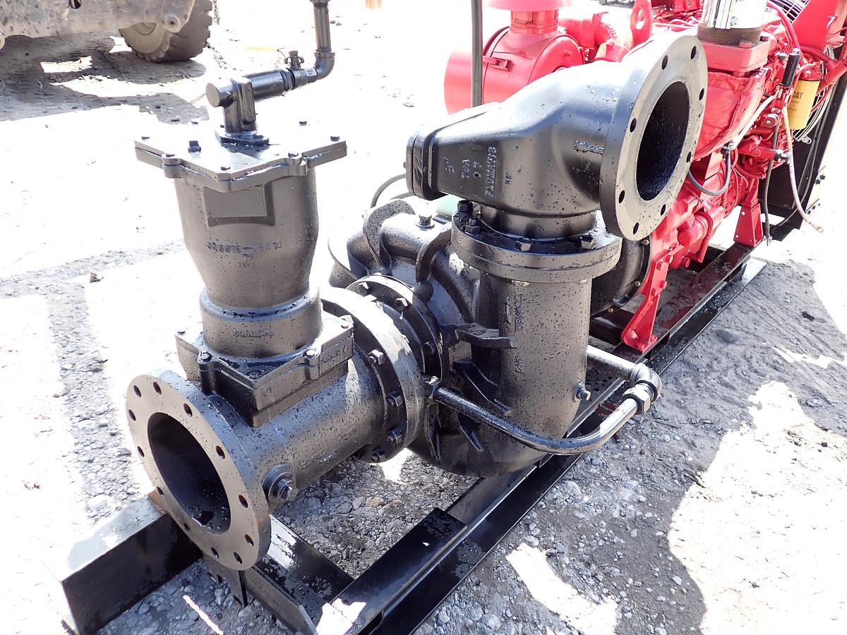 Used Cornell 8H-RP-EM18 10X8 Water Pump CAT 3306 DIESEL