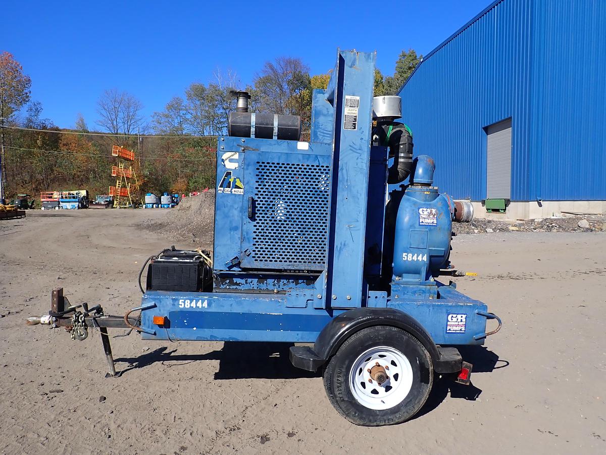Used Gorman Rupp T6A60S 6" Portable Water Pump