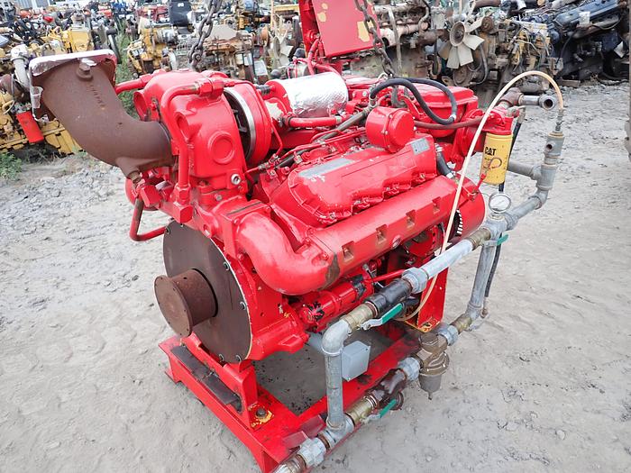 Used 1996 CAT 3208 Marine Diesel Engine 4W-0860 LOW TIME!