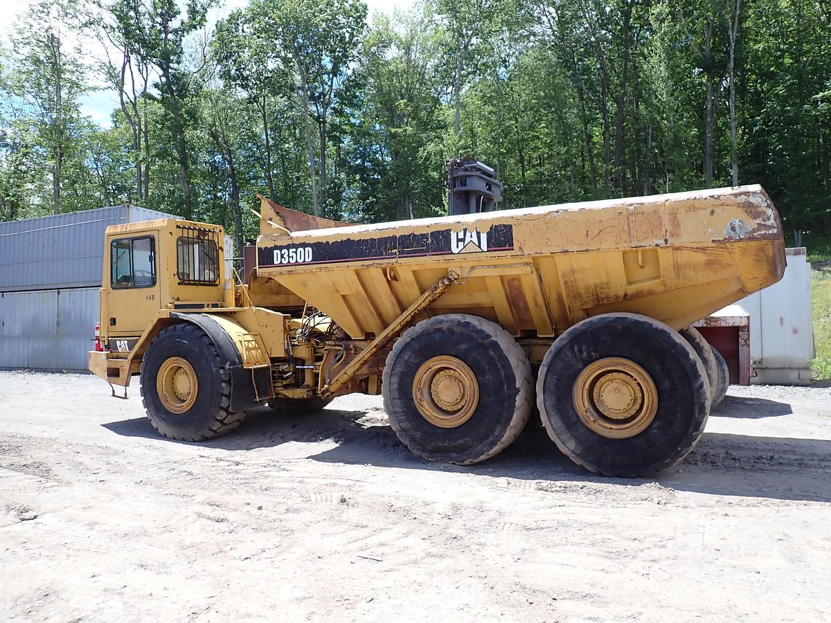 Used 1991 CAT D350D Articulated Haul Truck