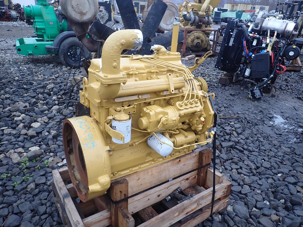 Used CAT 3204 Diesel Engine LOW HOUR RUNNER