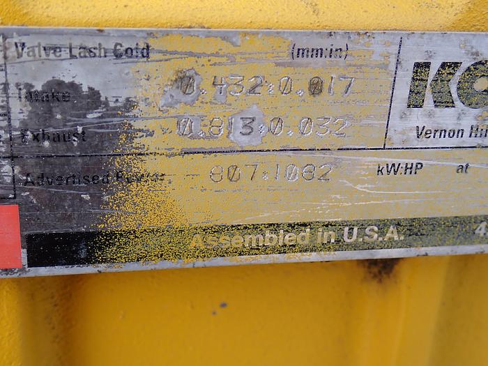 Used 2005 Komatsu SAA12V140ZE-2 Diesel Engine GOOD RUNNER! HD785-5