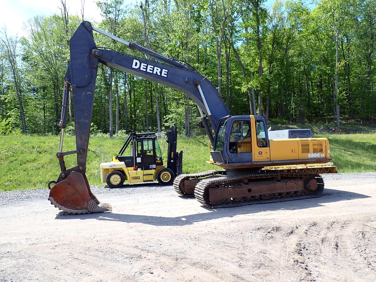 Used 2004 John Deere 330C LC Hydraulic Excavator