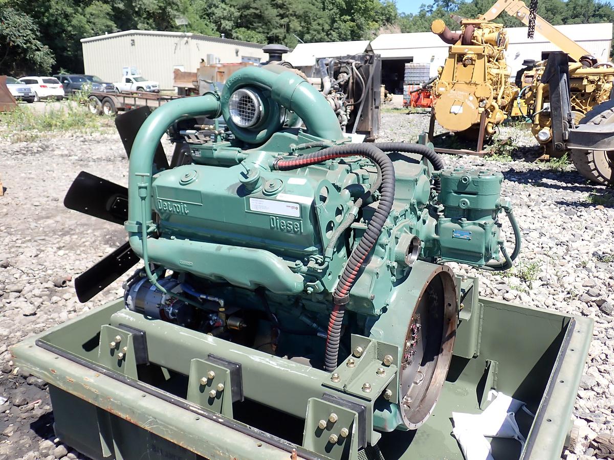 Detroit Diesel 8V92TA Diesel Engine MILITARY REBUILD OSHKOSH M977