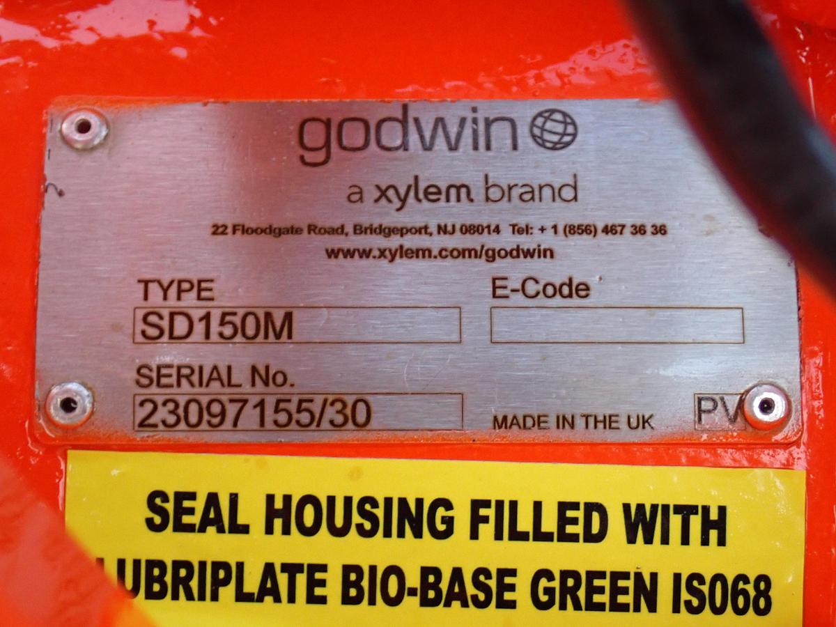 Used 2023 Godwin SD150M 6" Water Pump 134 HOURS!
