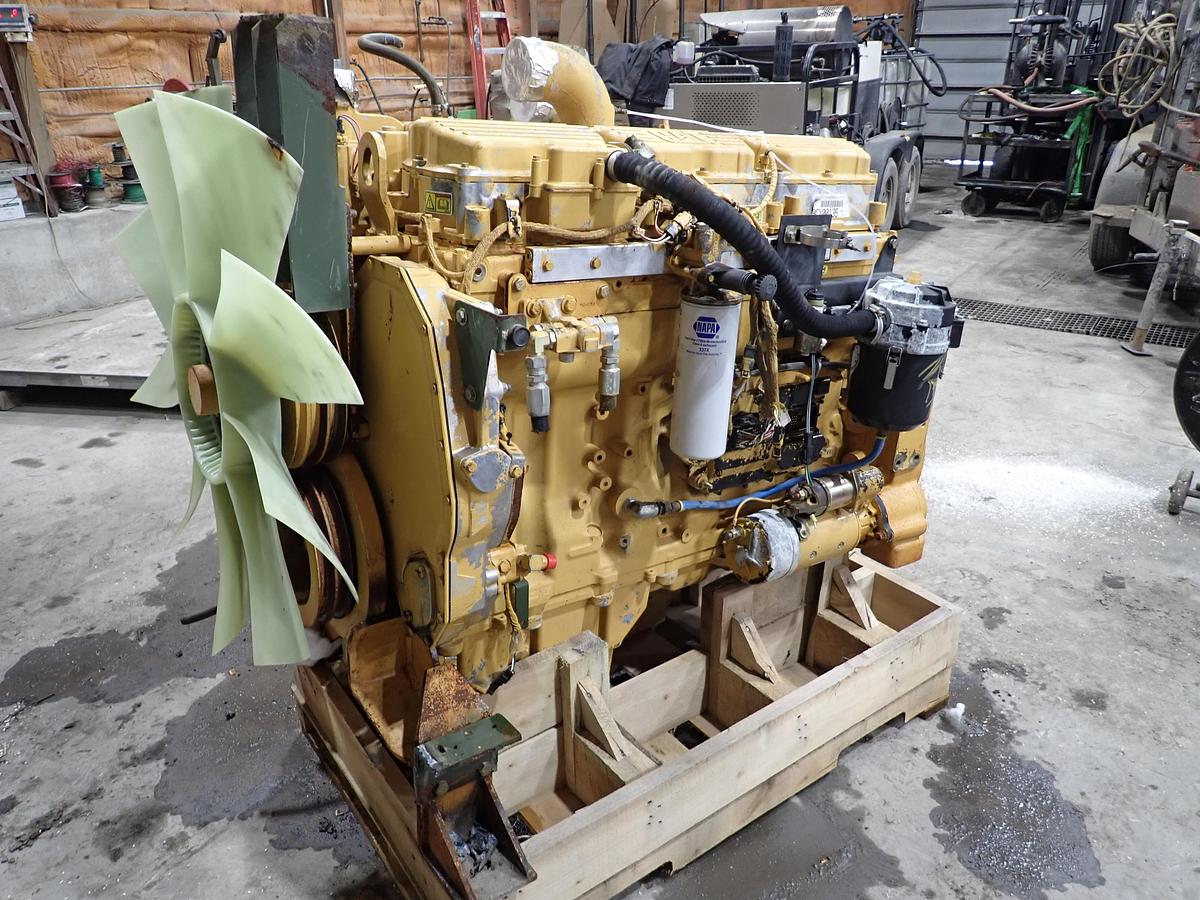 Used 2007 CAT C12 Industrial Diesel Engine LOW HOURS! 
