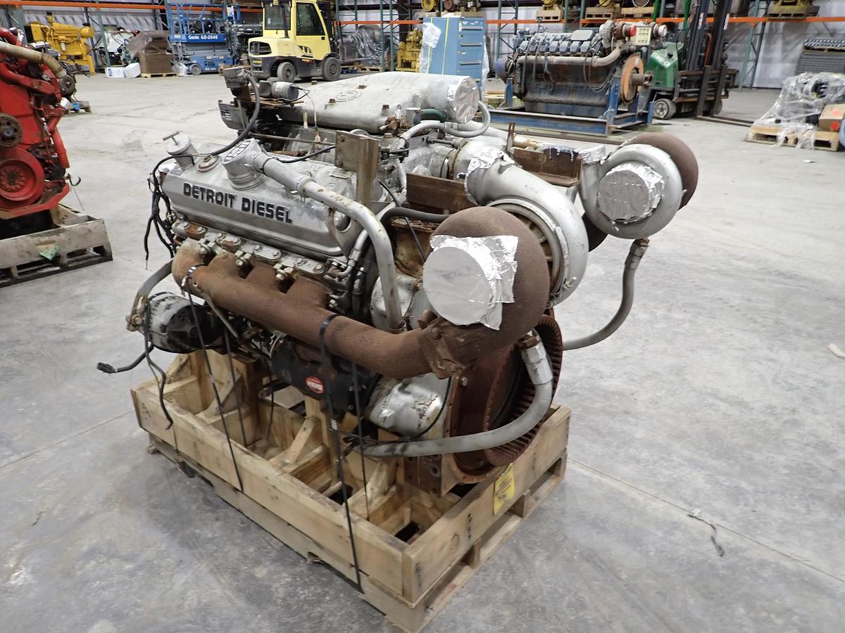 Used Detroit Diesel 8V92TA TWIN TURBO Engine 750 HP!
