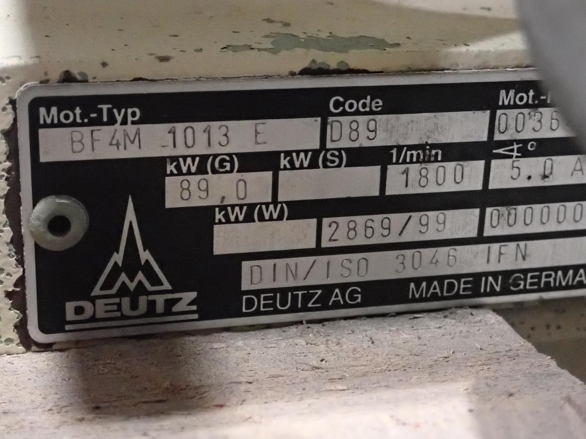 Used Deutz BF4M1013E Diesel Engine