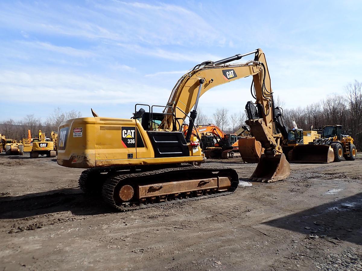 Used 2019 CAT 336 Hydraulic Excavator PROGRESSIVE THUMB!