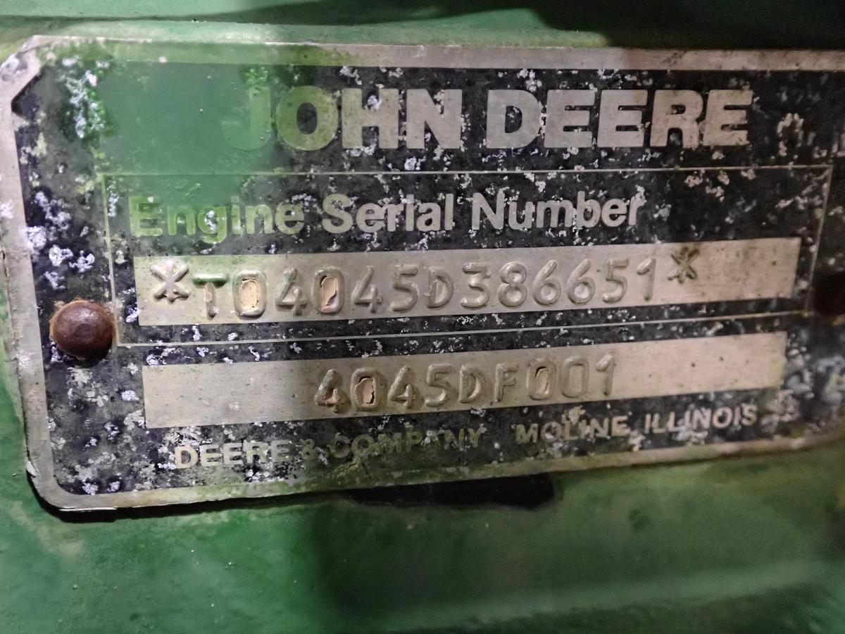 Used John Deere 4045DF001 Diesel Engine