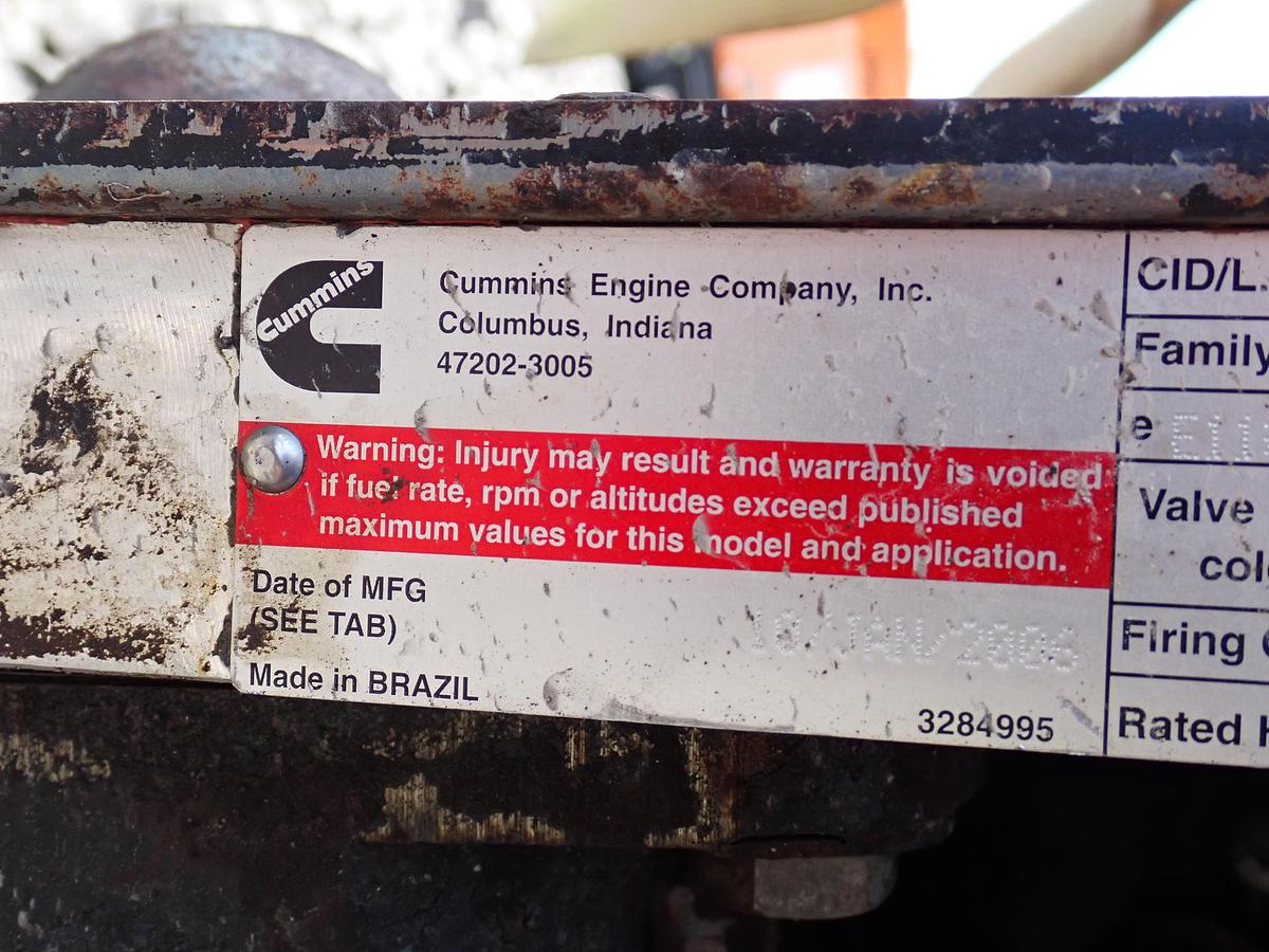 Used 2006 Cummins B3.9C 125 Turbo Diesel Engine CPL 8039