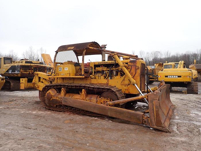 Used 1967 Caterpillar D8H Crawler Dozer RIPPER! SU Blade