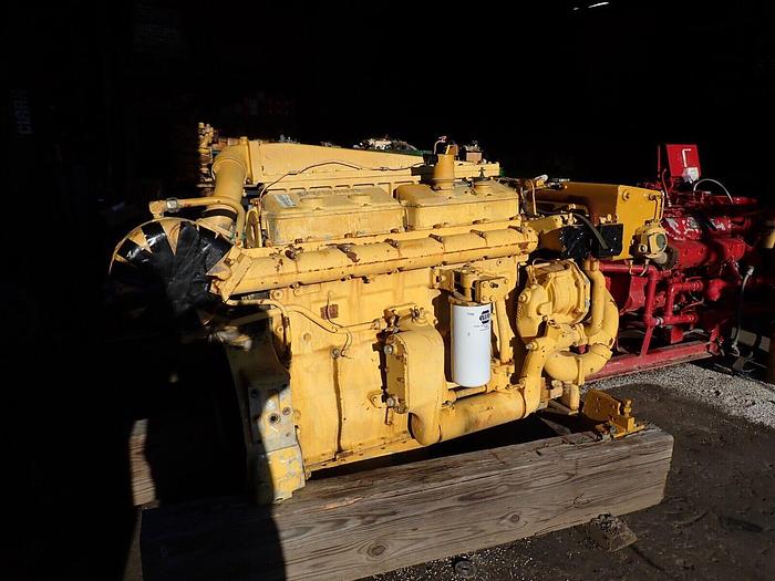 Used 2000 Caterpillar 3406B Marine Turbo Diesel Engine LOW HOURS! VIDEO! 580 HP! CAT
