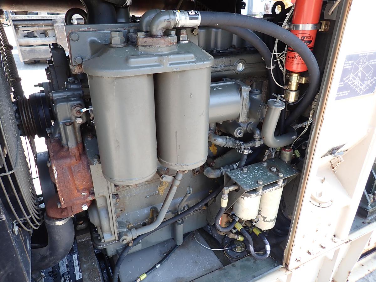 Used 1990 Libby MEP007B 100 KW Diesel Generator GOV'T SURPLUS