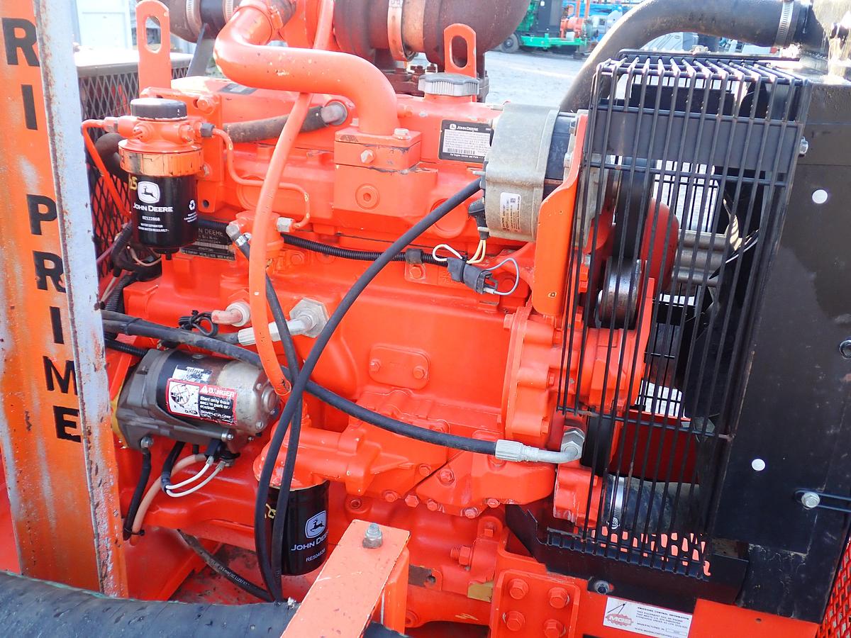 Used 2017 Godwin CD150M 6" Water Pump JOHN DEERE DIESEL