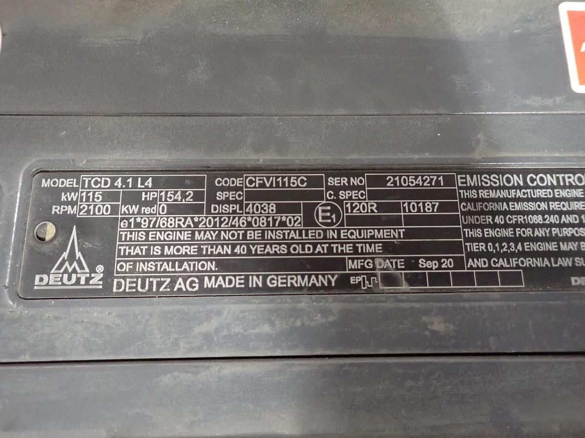 2020 Deutz TCD 4.1 L4