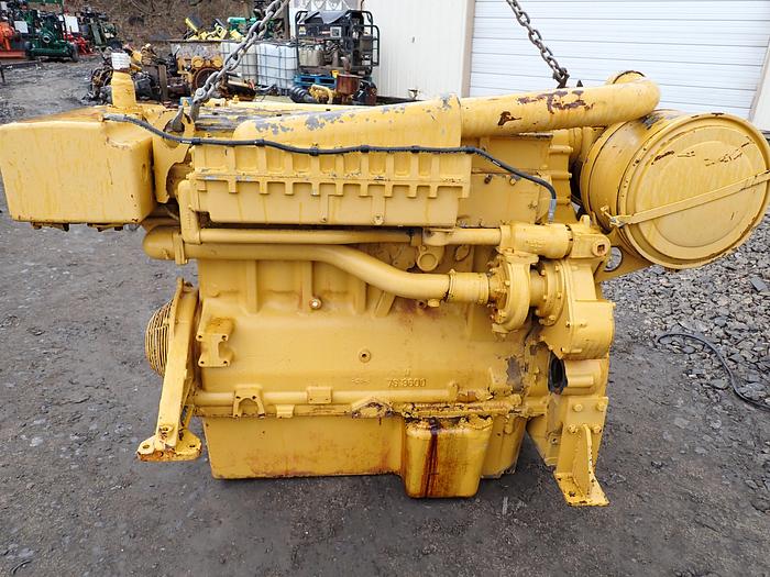 Used CAT D343 Marine Diesel Engine 1N5853
