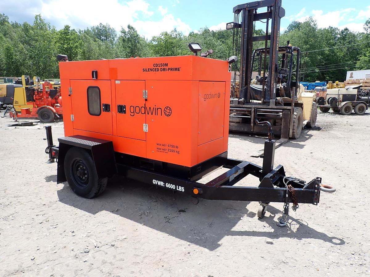 Used 2015 Godwin CD150M 6" Critical/Quiet Enclosure Water Pump