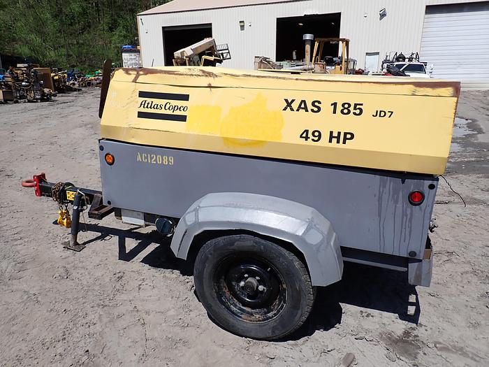 Used 2011 Atlas Copco XAS185JD7TBV