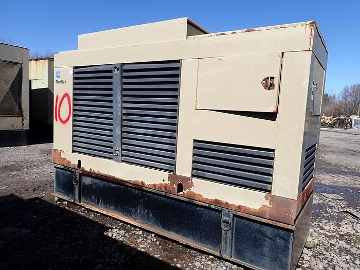 Used 1990 Cummins NT855-G6 250 KW Generator 1168 HOURS! 