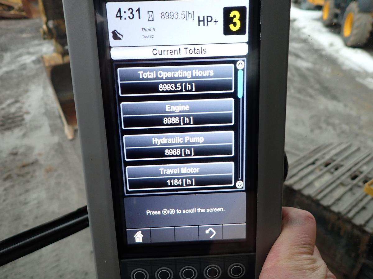 Used 2017 CAT 335F LCR Hydraulic Excavator w/ PROGRESSIVE THUMB!