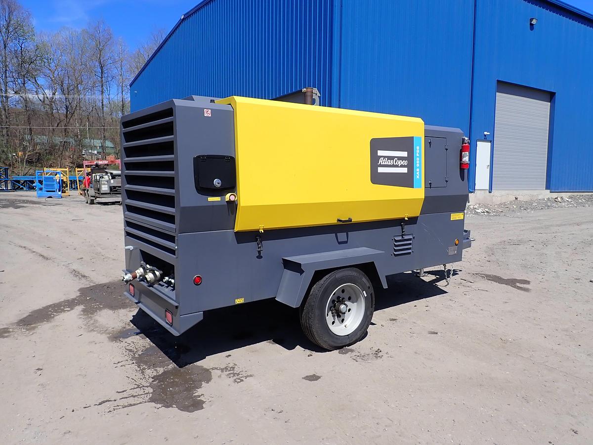 Used 2020 Atlas Copco XAS950 PD8 950 CFM Air Compressor