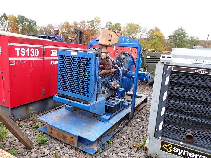 Used 2003 THOMPSON 6NHTA 6" Water Pump Deere Diesel VIDEO! Trash Dewatering