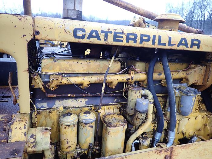 Used 1967 Caterpillar D8H Crawler Dozer RIPPER! SU Blade
