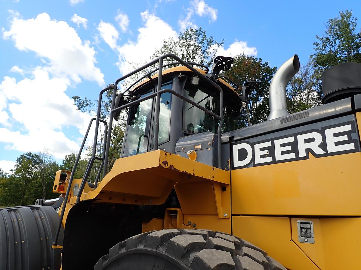 Used 2017 John Deere 844K III Wheel Loader AGGREGATE HANDLER