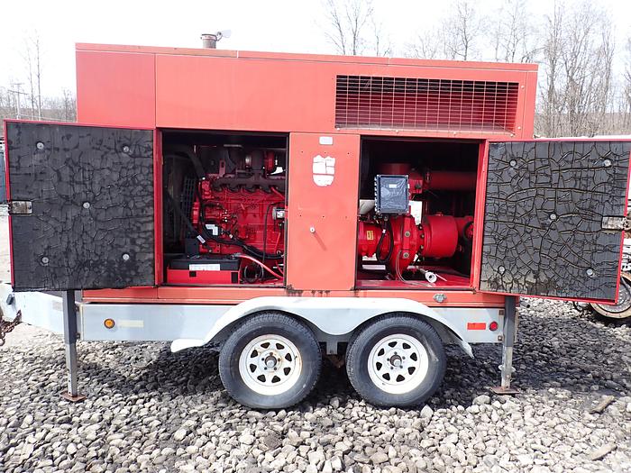 Used 2008 Pioneer SC66S14L1 Super 6" Water Pump ENCLOSED