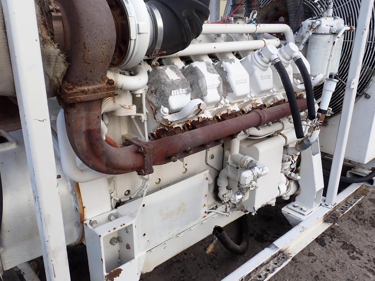 Used 2008 MTU 12V2000 Diesel Engine POWER UNIT 1005 HP