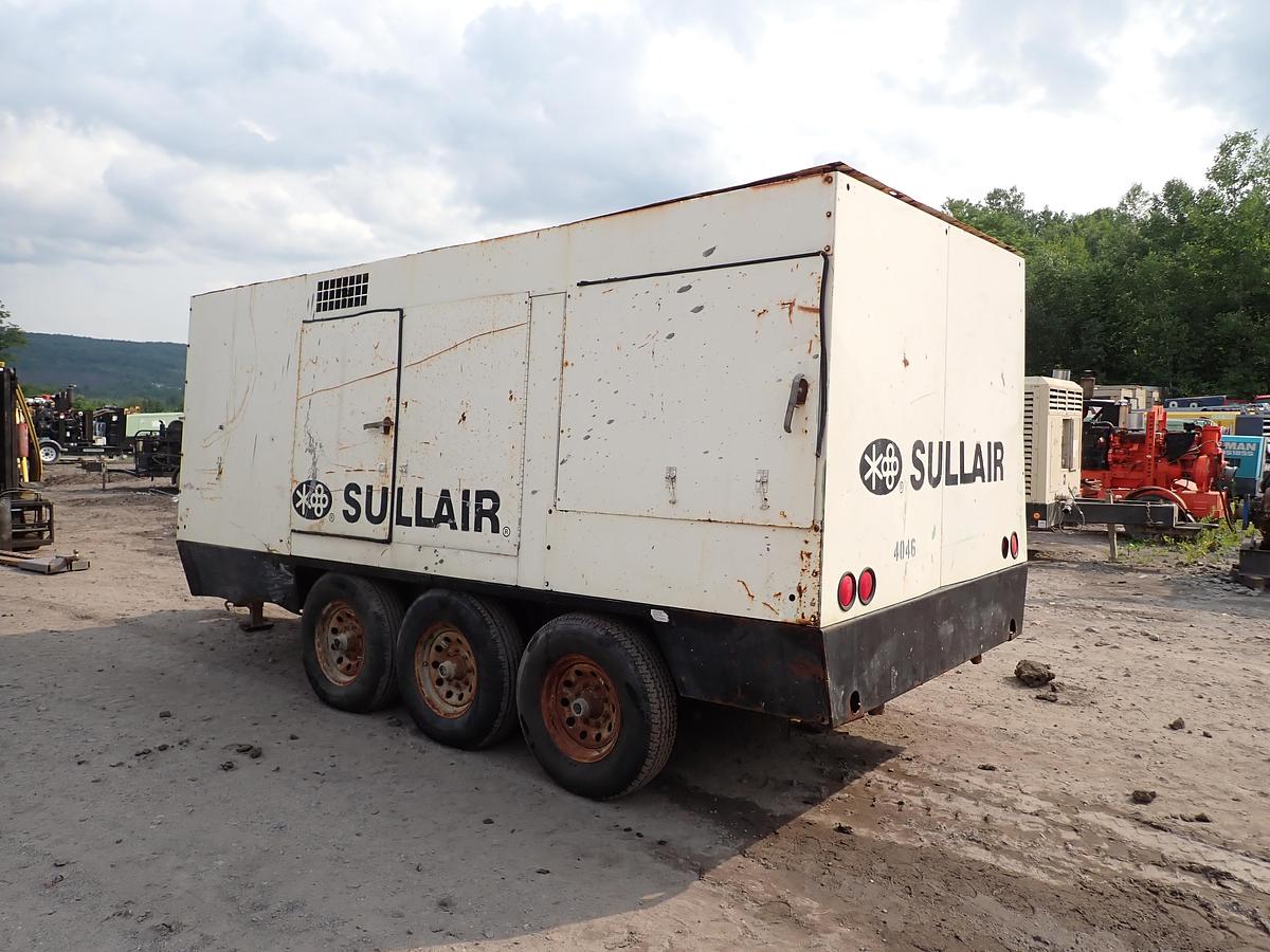 Used 2007 Sullair 1150XH 350 PSI Air Compressor CAT DIESEL
